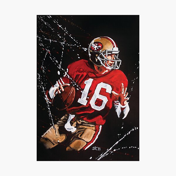 Joe Montana San Francisco 49ers QB Acrylic Print