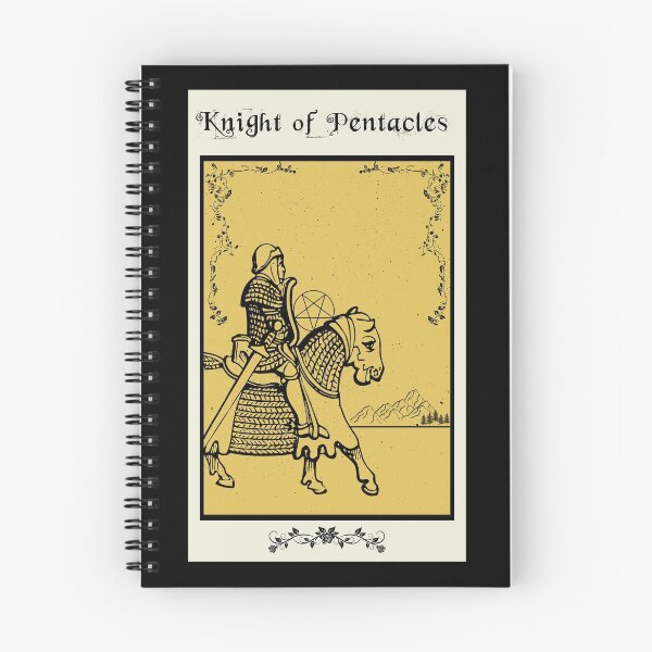 Item preview, Knight of Pentacles Tarot Card designed and sold by ShowMePride.
