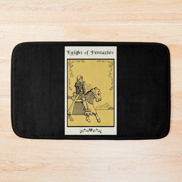 Item preview, Knight of Pentacles Tarot Card designed and sold by ShowMePride.