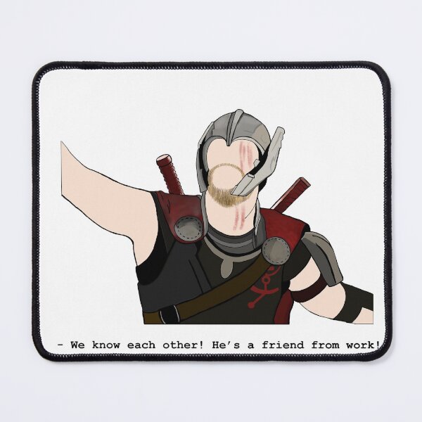 Item preview, He's a friend from work! designed and sold by Agustina Colobraro.