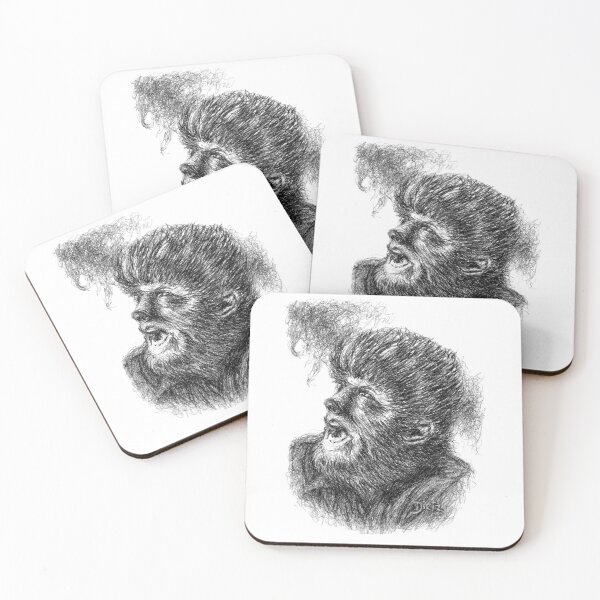 Item preview, Howling Mad Horror Sketch designed and sold by SketchyThingz.