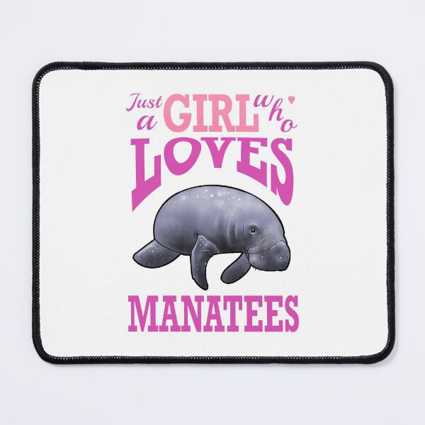 Item preview, Just a girl who loves manatees designed and sold by weilertsen.