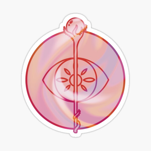 Lesbian Warlock Symbol Sticker