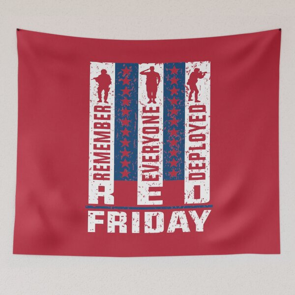 Item preview, Copy of Red Friday Remember Everyone Deployed Military designed and sold by levdone.