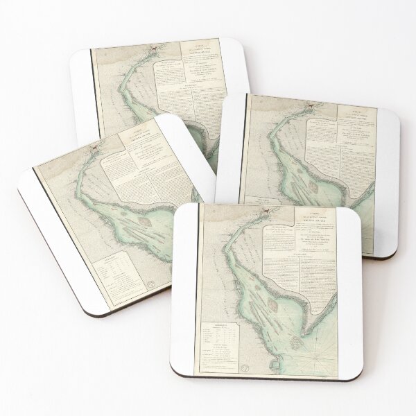 Item preview, Delaware Bay Map 1778 designed and sold by sincerelypompeo.