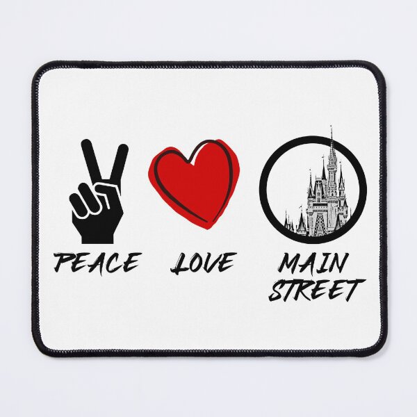 Item preview, Peace Love Main Street designed and sold by FandomTrading.