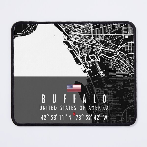 Item preview, BUFFALO MAP USA designed and sold by hatimelhag.