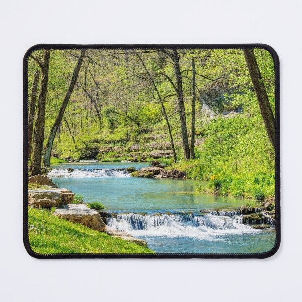 Item preview, Spring Season Dogwood Creek Waterfalls designed and sold by mljdwhite.