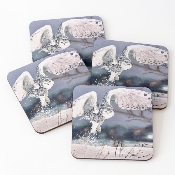 Item preview, Female Snowy Owl designed and sold by arteakle.