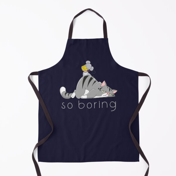 Item preview, So Boring Lazy Cat and Mouse Eating Cheese designed and sold by BeeZBeez.