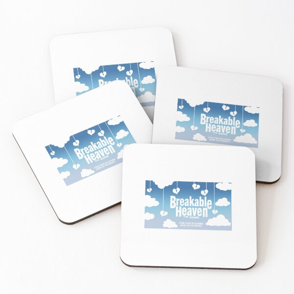 Item preview, Breakable Heaven The Game Sticker (Blue Gradient) designed and sold by cineastette.