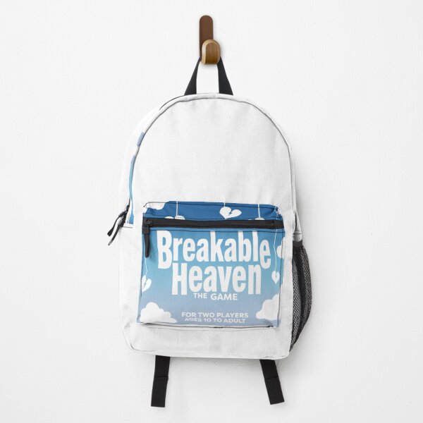 Item preview, Breakable Heaven The Game Sticker (Blue Gradient) designed and sold by cineastette.
