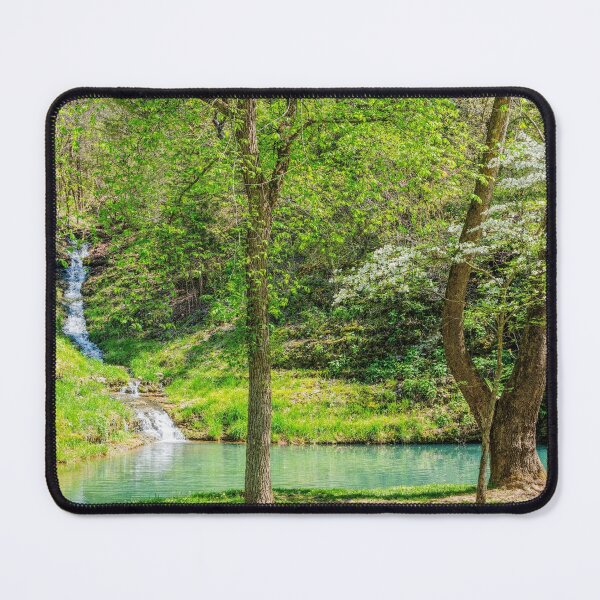 Item preview, Waterfall And Dogwood Tree designed and sold by mljdwhite.