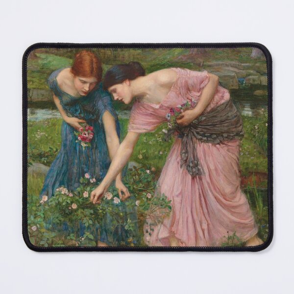 Item preview, John William Waterhouse - Gather Ye Rosebuds designed and sold by Vivanne-art.