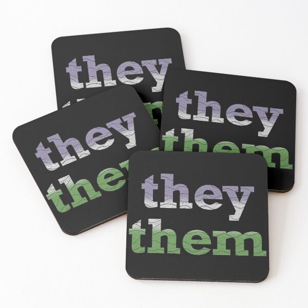 Item preview, Genderqueer They Them Waves designed and sold by JustGottaDraw.