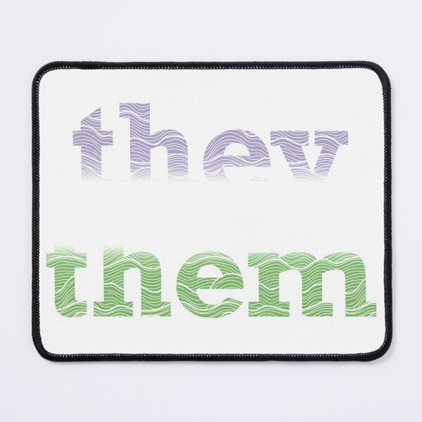 Item preview, Genderqueer They Them Waves designed and sold by JustGottaDraw.