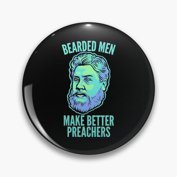 Item preview, Charles Spurgeon Beards - Aqua designed and sold by HalpinDesign.