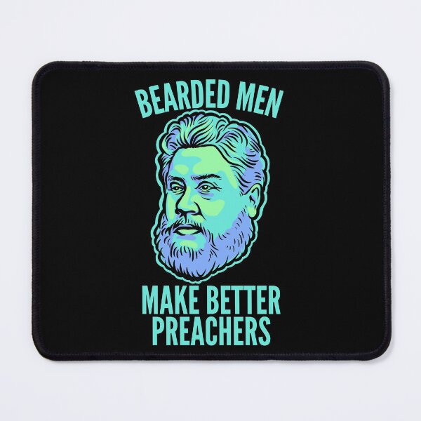 Item preview, Charles Spurgeon Beards - Aqua designed and sold by HalpinDesign.