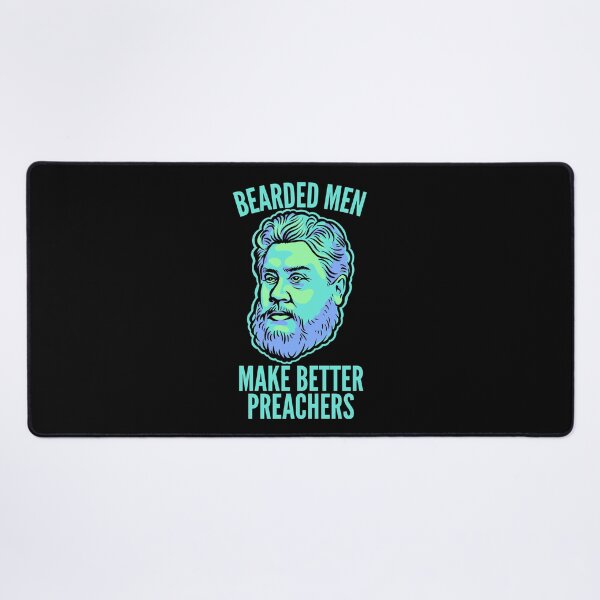 Item preview, Charles Spurgeon Beards - Aqua designed and sold by HalpinDesign.