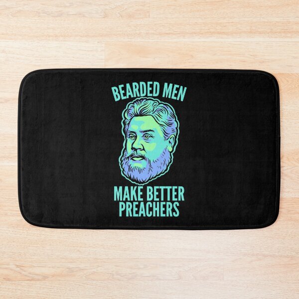 Item preview, Charles Spurgeon Beards - Aqua designed and sold by HalpinDesign.