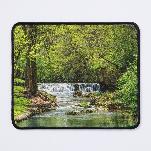 Item preview, Spring Lush Ozarks Waterfall designed and sold by mljdwhite.