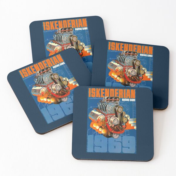 Item preview, ISKENDERIAN; Vintage Auto Racing Cams Advertising Print designed and sold by posterbobs.