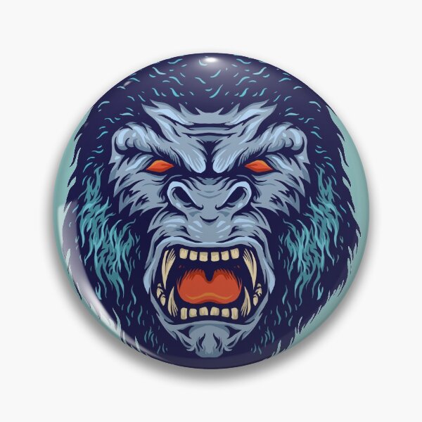 Item preview, Angry Gorilla Head designed and sold by SLAG-Creative.