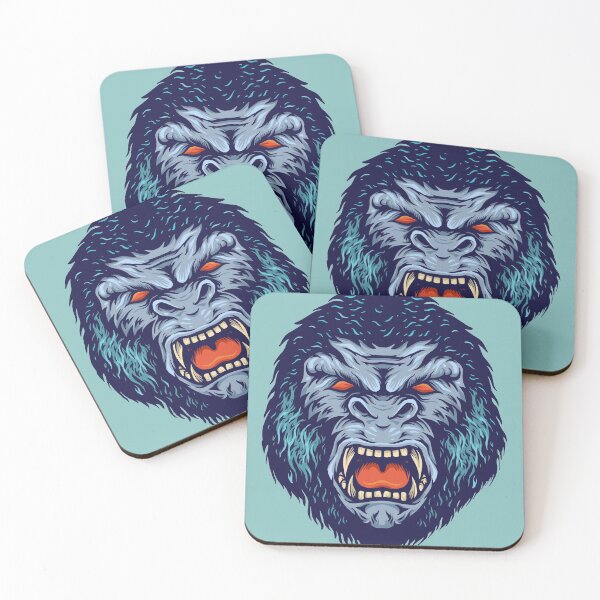 Item preview, Angry Gorilla Head designed and sold by SLAG-Creative.