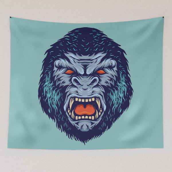 Item preview, Angry Gorilla Head designed and sold by SLAG-Creative.