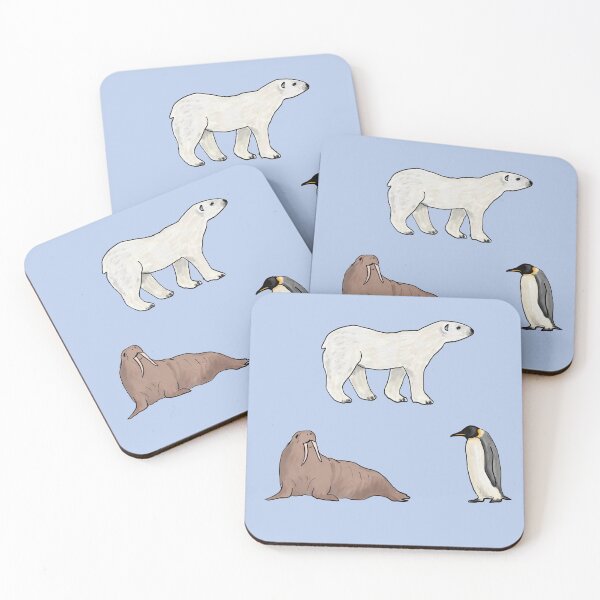 Item preview, Arctic Animals Pattern designed and sold by Rosemaryart.