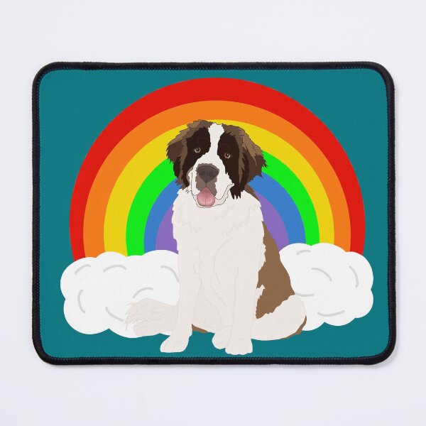Item preview, Saint Bernard Rainbow Pattern  designed and sold by KantstandyaC.