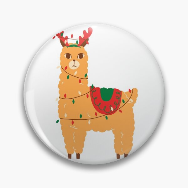 Item preview, Christmas Llama designed and sold by thedaydreamingunicorn.
