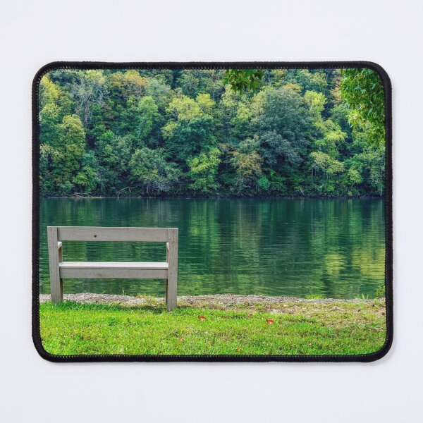 Item preview, Lake Taneycomo Bench At Rockaway Beach designed and sold by mljdwhite.