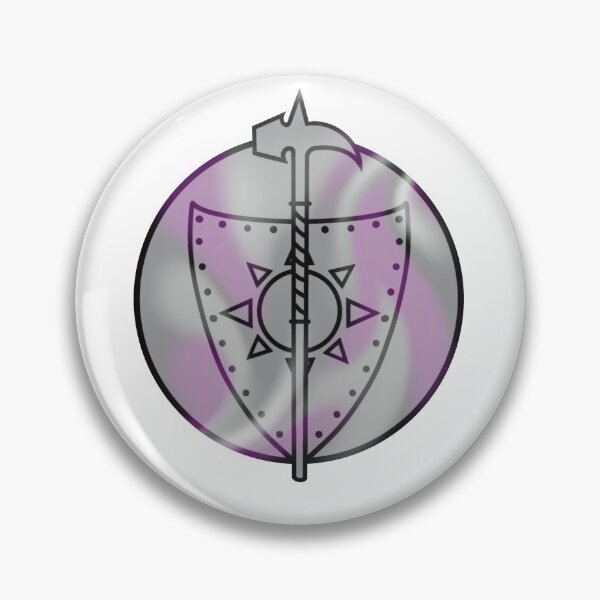 Item preview, Asexual Paladin Symbol designed and sold by AdlayasDesigns.