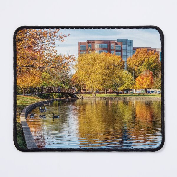 Item preview, Autumn At Schaible Lake Park designed and sold by mljdwhite.