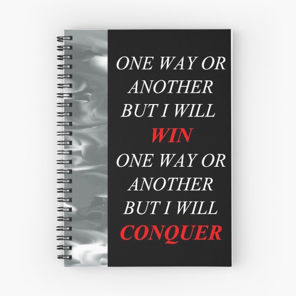 Item preview, One Way Or Another But I Will Win D8 designed and sold by SelfUpgrade.