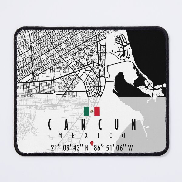 Item preview, MAPA DE CANCUN MÉXICO designed and sold by hatimelhag.