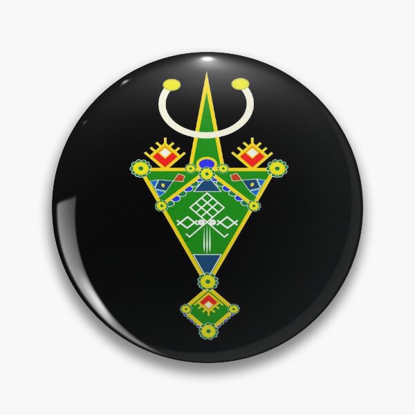 Item preview, Beautiful Women Amazigh Berber Green Fibula designed and sold by redodaha.