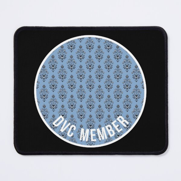 Item preview, Haunted Mansion Wallpaper DVC Member (Blue) designed and sold by FandomTrading.