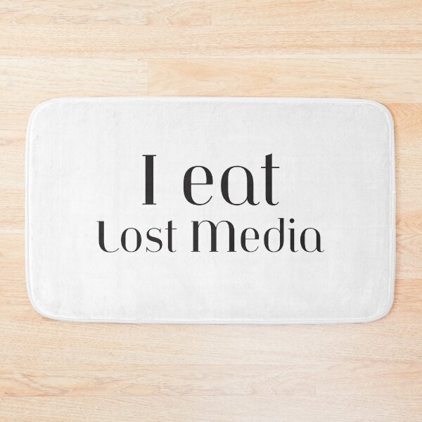 Item preview, I eat lost media designed and sold by wishicouldgetausername.