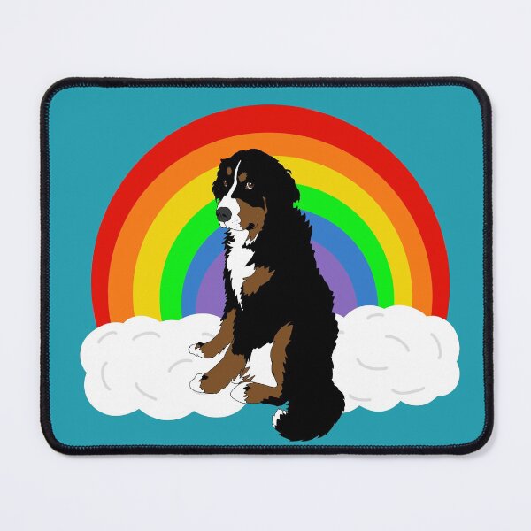 Item preview, Bernese Mountain Dog Rainbow Pattern designed and sold by KantstandyaC.