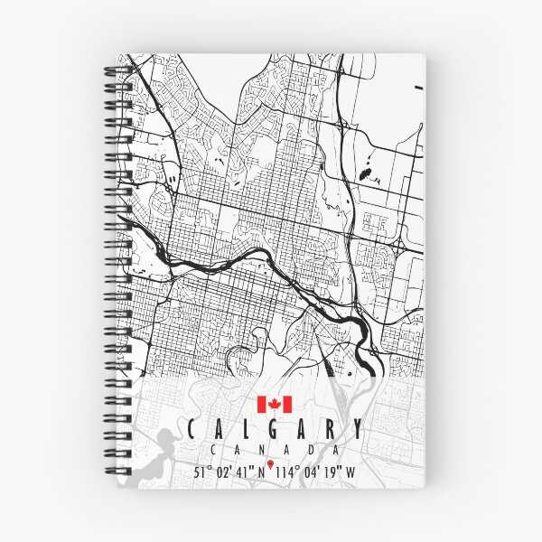 Artikelvorschau, CALGARY KARTE KANADA entworfen und verkauft von hatimelhag.