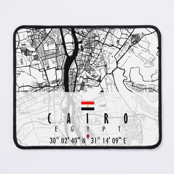 Item preview, CAIRO MAP EGYPT designed and sold by hatimelhag.