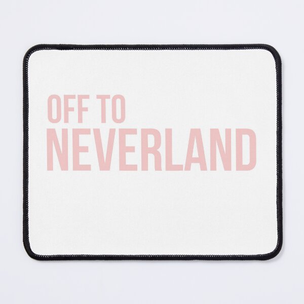 Item preview, Off to Neverland Millennial Pink designed and sold by FandomTrading.