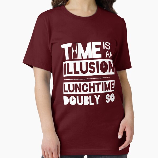 Item preview, Time Is An Illusion, Lunchtime Doubly So designed and sold by nerd-girl-art.