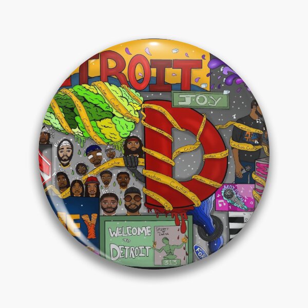 Item preview, Detroit Inspired Artwork designed and sold by Diamondartshop.