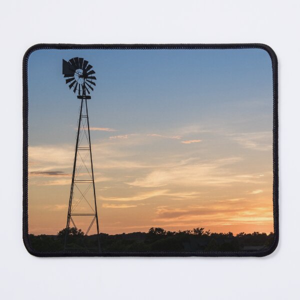 Item preview, Simple Nixa Windmill Sunset designed and sold by mljdwhite.