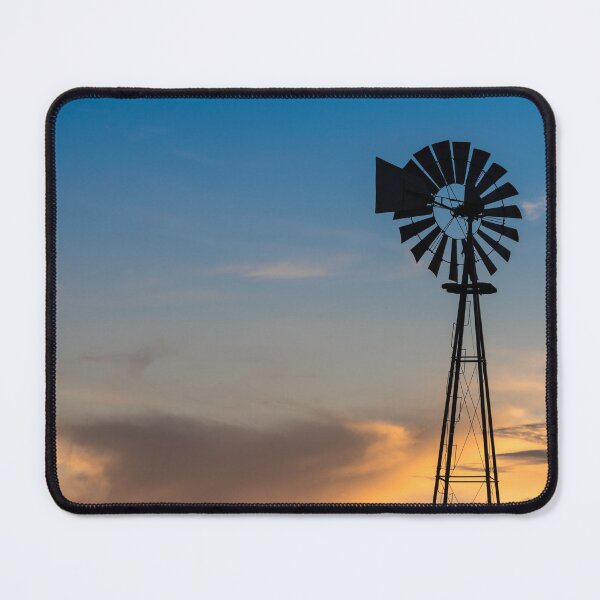 Item preview, Nixa Windmill Wheel Sunset designed and sold by mljdwhite.