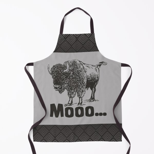 Item preview, MOOO... Bison, Buffalo, Fluffy Cow designed and sold by NoBonesLife.