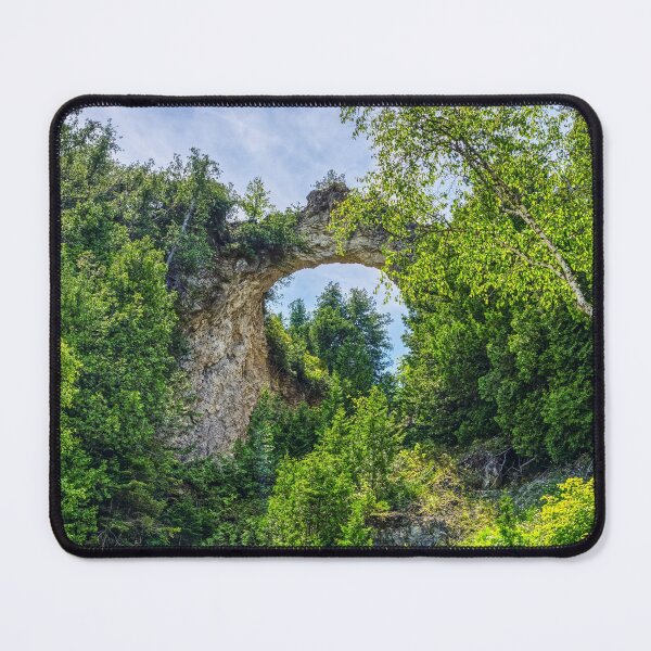 Item preview, Looking Up At Mackinac Arch Rock designed and sold by mljdwhite.
